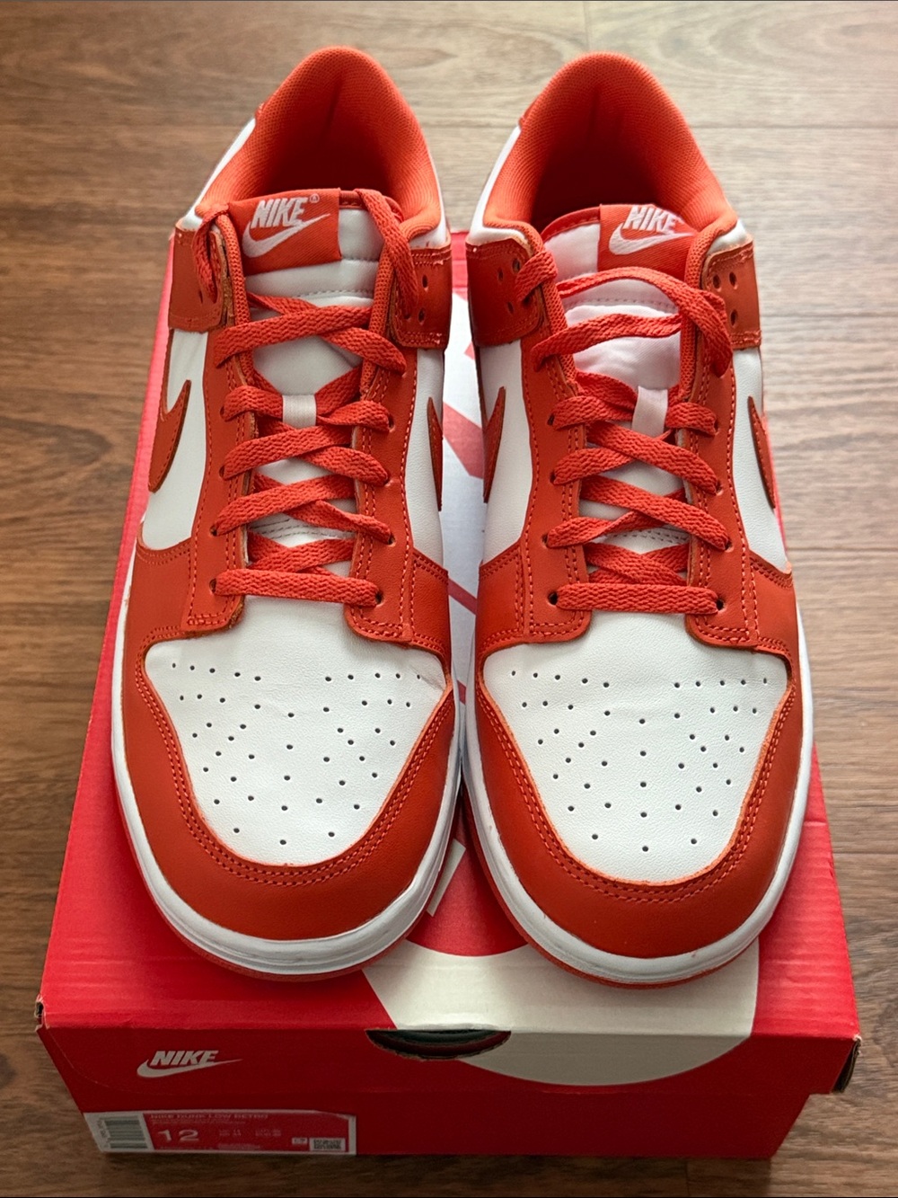 Brand New: Nike Dunk Low - Orange and White